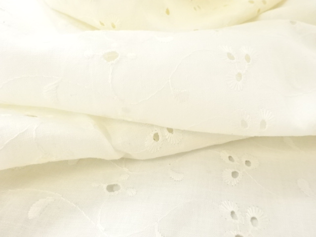  アンティーク　綿レース　長襦袢